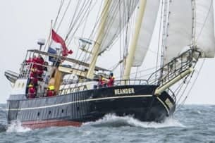 Segeltörn mit dem Segelschiff Meander
