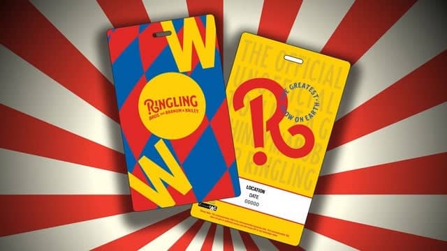 Ringling Bros. And Barnum & Bailey 2023/2024 – Official Souvenir Tag