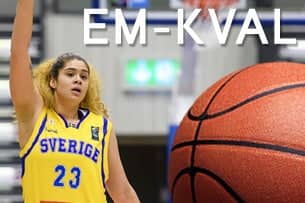EM-KVAL BASKET DAMER Sverige - Makedonien