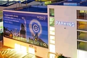 O2 universum Praha - parking