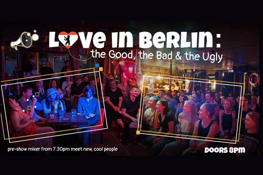 LOVE in Berlin - English Comedy Show around dating and relationships and everything in between