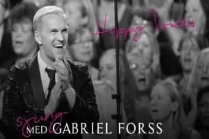Konsert med Gabriel Forss kor Happy Voices, med gast Niklas Stromstedt