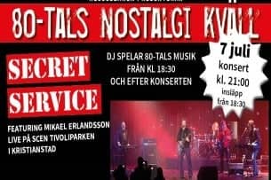 Secret service, featuring Mikael Erlansson live på scen