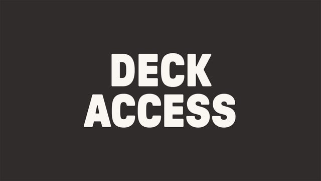 Live Nation Deck Access