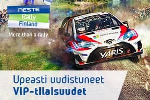 Neste Rally Finland VIP-paketit