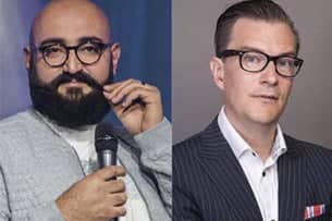 Aleksanteri nauraa! Ali Jahangiri & André Wickström