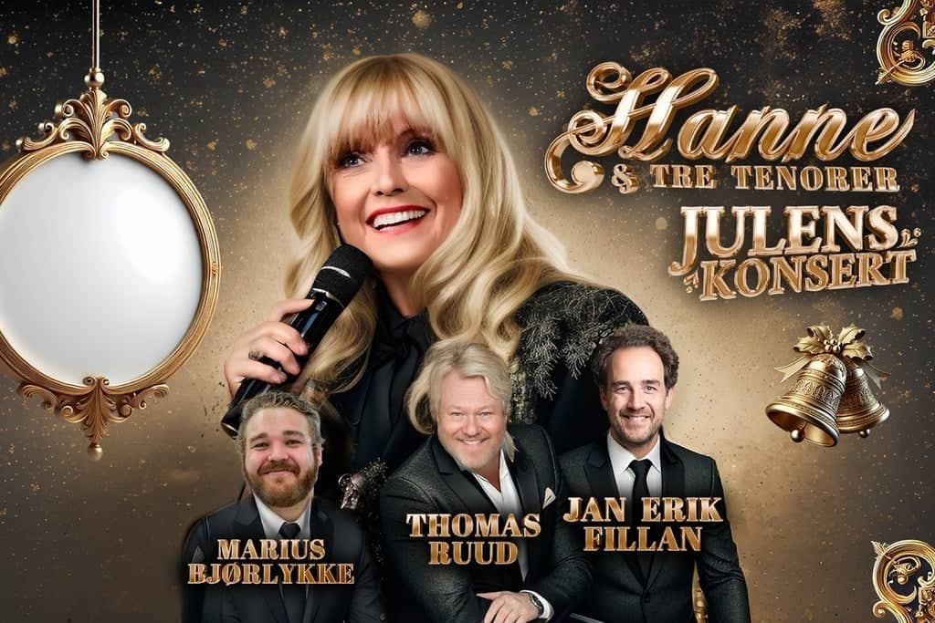 Hanne Krogh Og Tre Tenorer