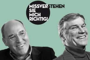Missverstehen Sie mich richtig!