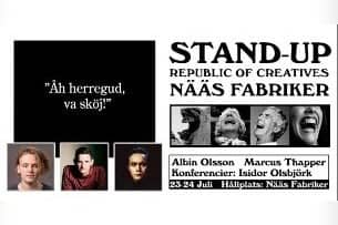 ”Åh herregud, va sköj!” – Stand-up