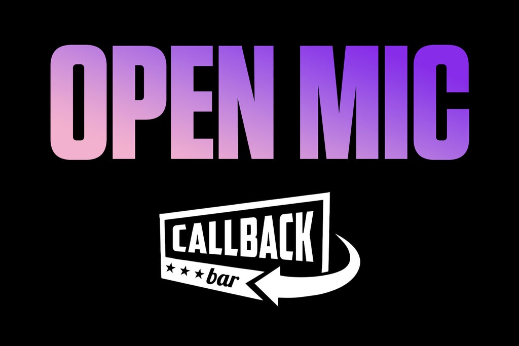 Open Mic hosted by Marcus Mangham - in the Callback Bar