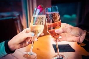 Champagner to'n Fröhstück