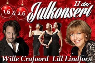 Julkonsert - med 1,6 miljonersklubben