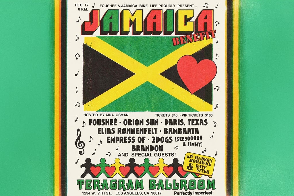Hurricane Benefit for Jamaica featuring Fousheé, Orion Sun + more