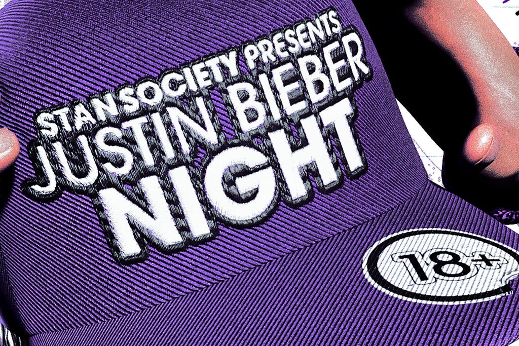Justin Bieber Night: Presented By Stan Society - 18+