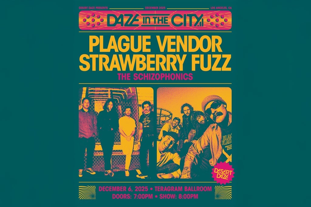 Plague Vendor and Strawberry Fuzz with The Schizophonics