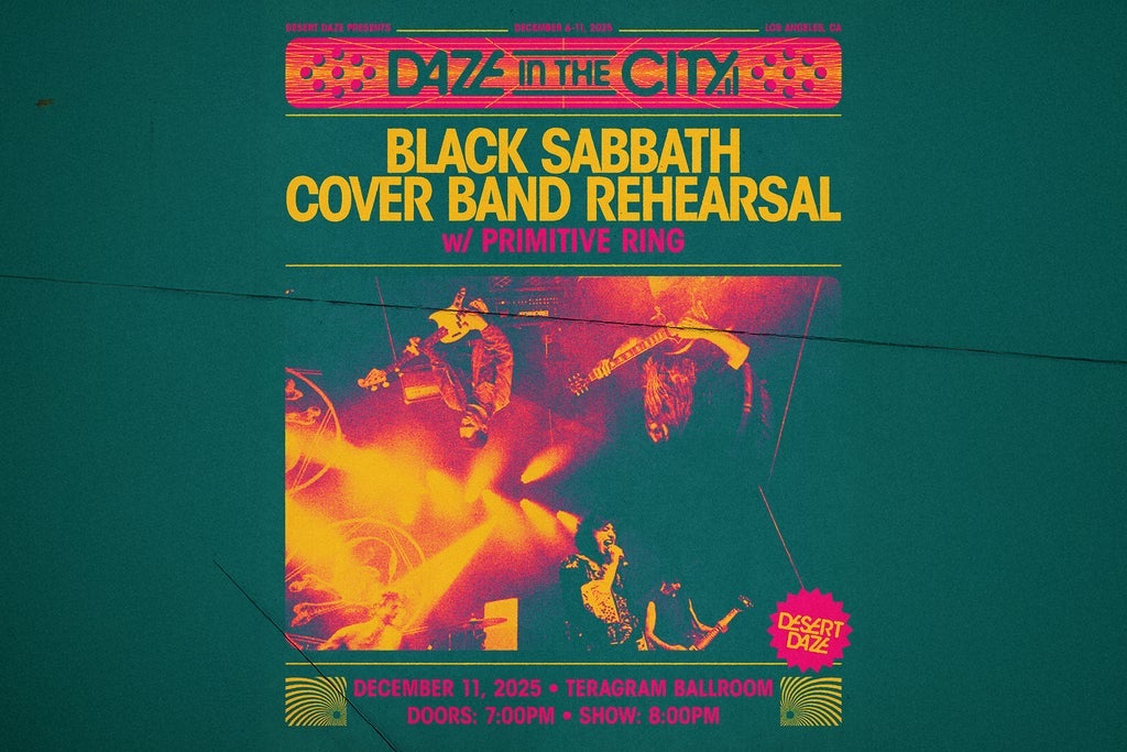Black Sabbath Cover Band Rehearsal with Primitive Ring