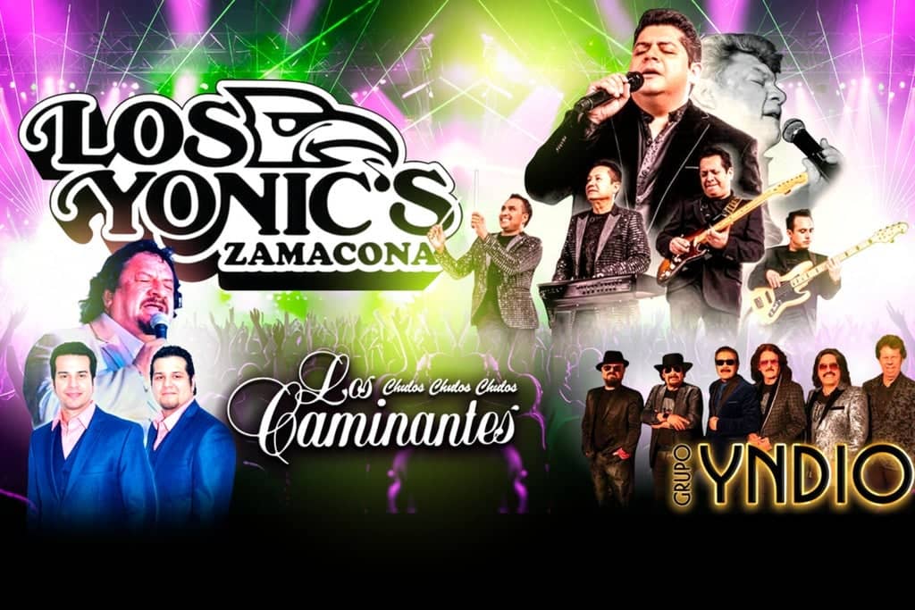 RenRod & Amplify Presentan Los Yonics, Los Caminantes y Grupo Yndio