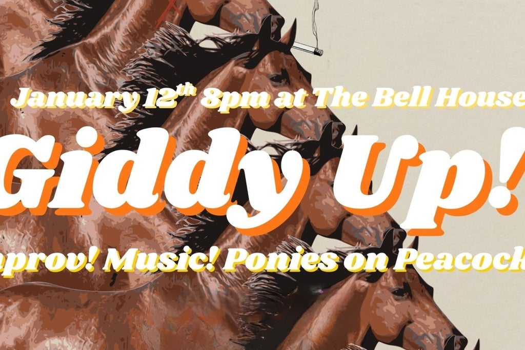 Giddy Up!  Improv! Music! Ponies on Peacock!