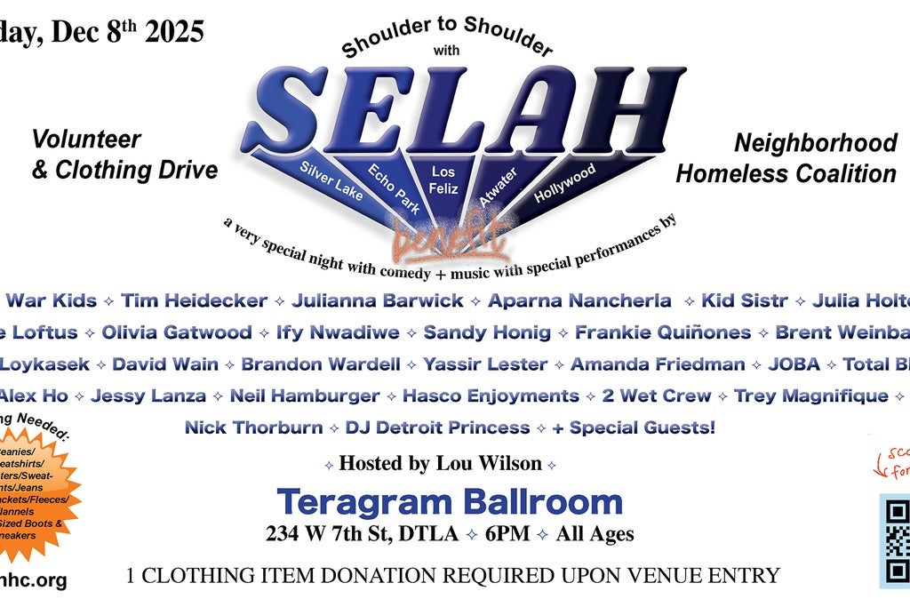 Shoulder to Shoulder with SELAH :: A Homeless Coalition Benefit