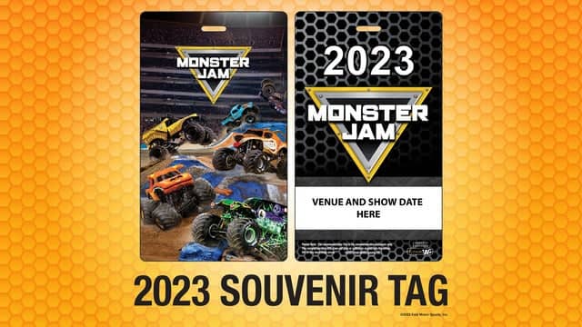Monster Jam 2023 - Official Souvenir Tag