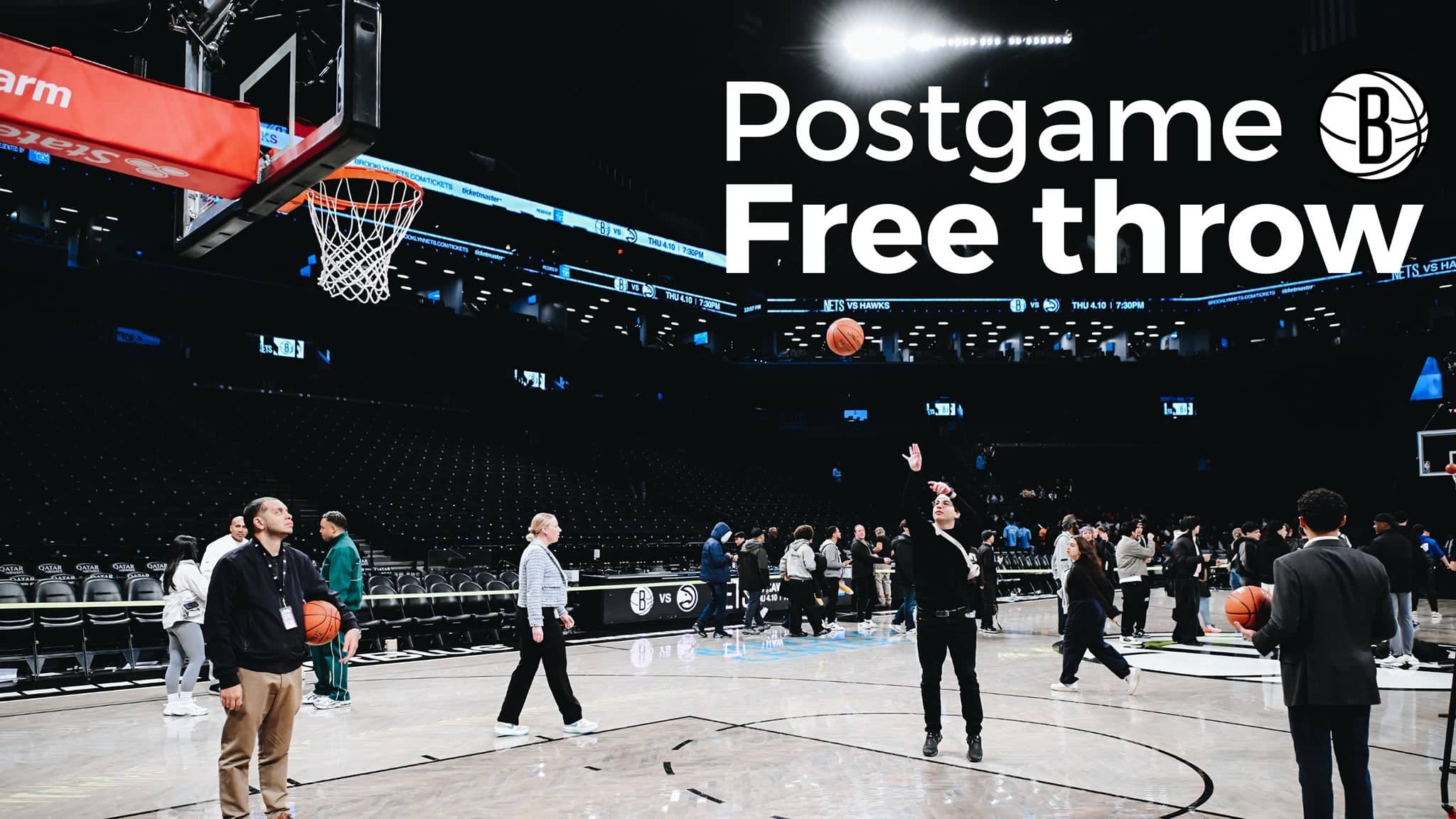 Brooklyn Nets v. Charlotte Hornets Post-Game Free Throw Opportunity