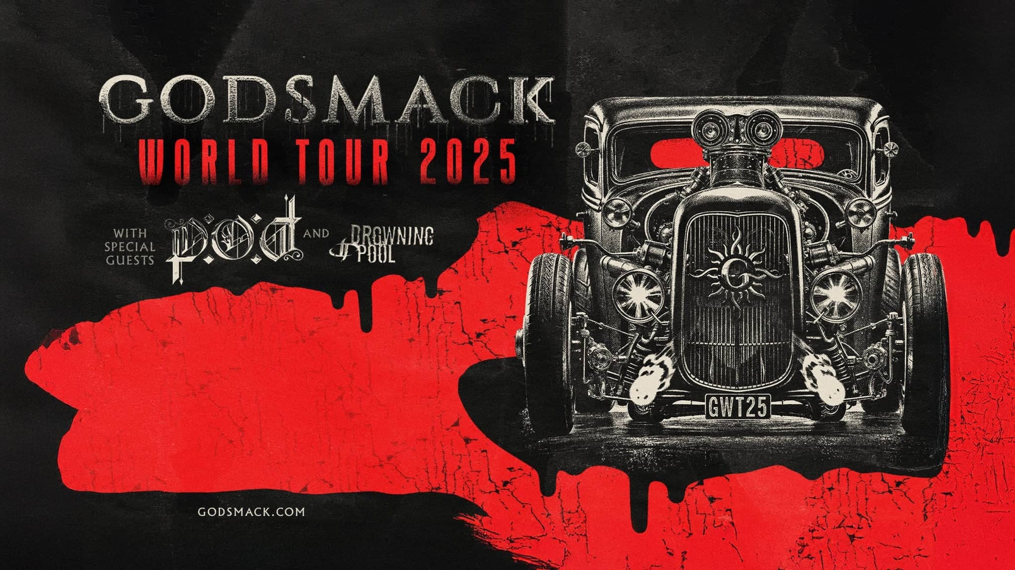 GODSMACK - The Rise of Rock World Tour 2026