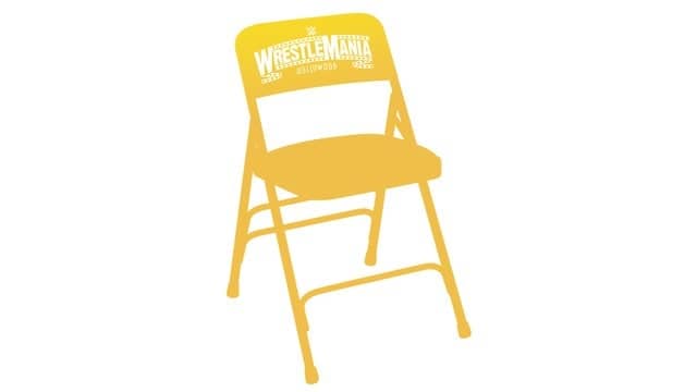 WrestleMania Commemorative Chair
