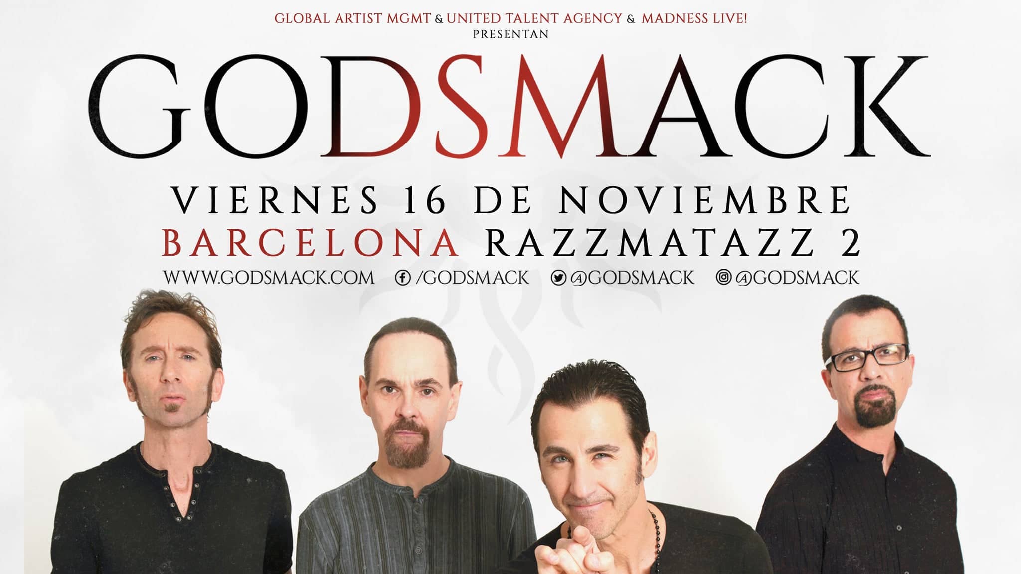 Godsmack: Rise of Rock | Official Caesars Ticket + Hotel Packages
