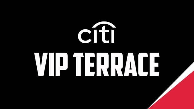 VIP Terrace, proud sponsor Citi