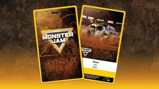 Monster Jam 2024 - Official Souvenir Tag