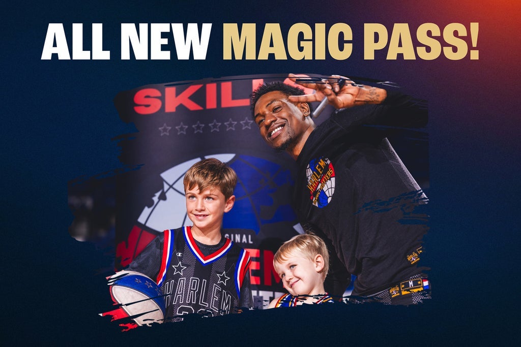 Passe Magique Harlem Globetrotters - 17h30 à 18h00