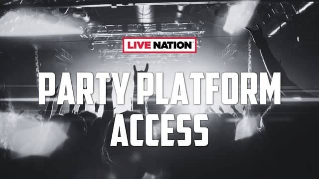 Live Nation Party Platform Access