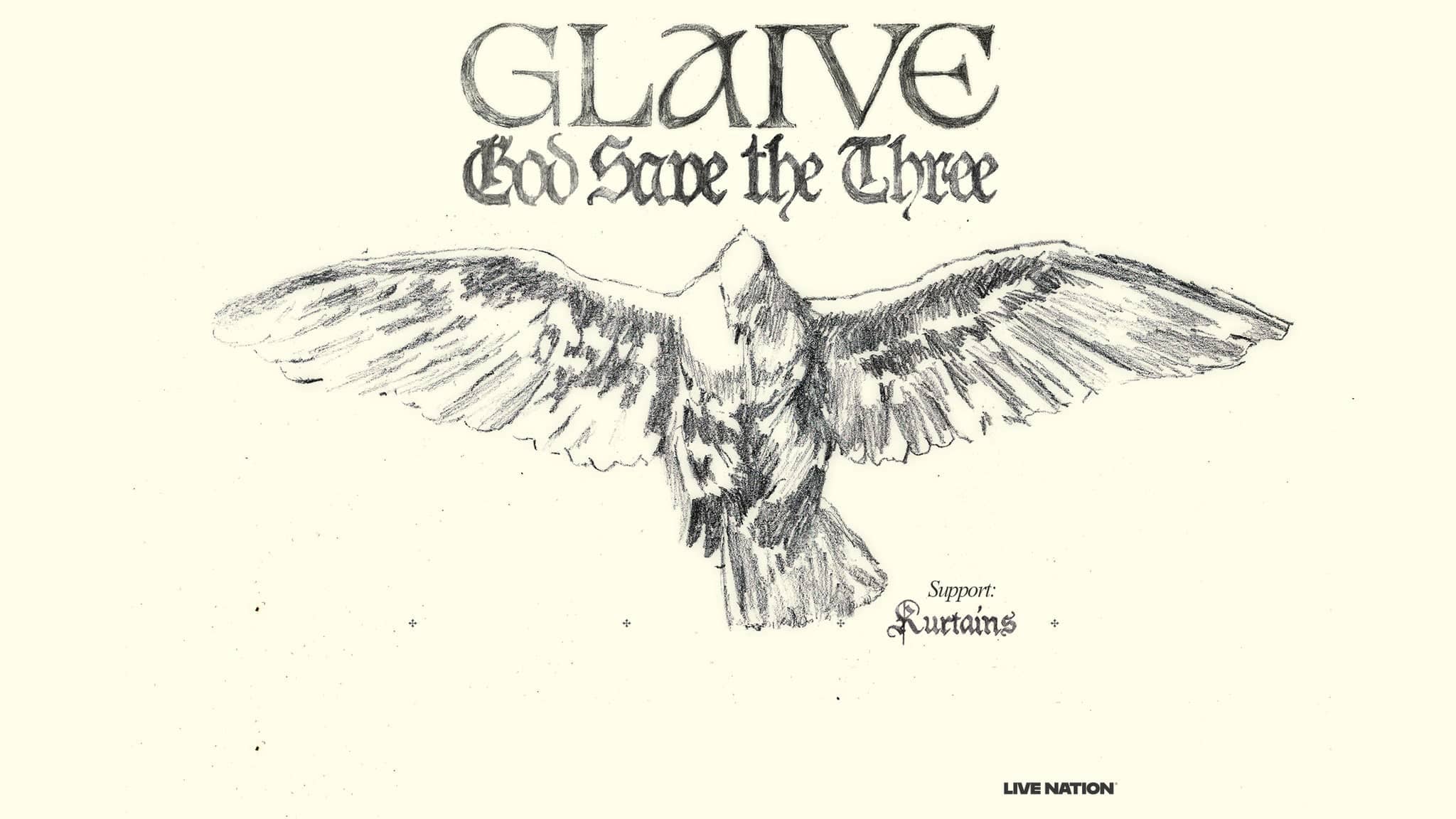 GLAIVE - GOD SAVE THE THREE TOUR