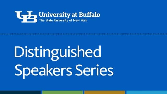 UB Distinguished Speakers Series