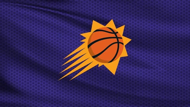 Phoenix Suns Purple Basketball