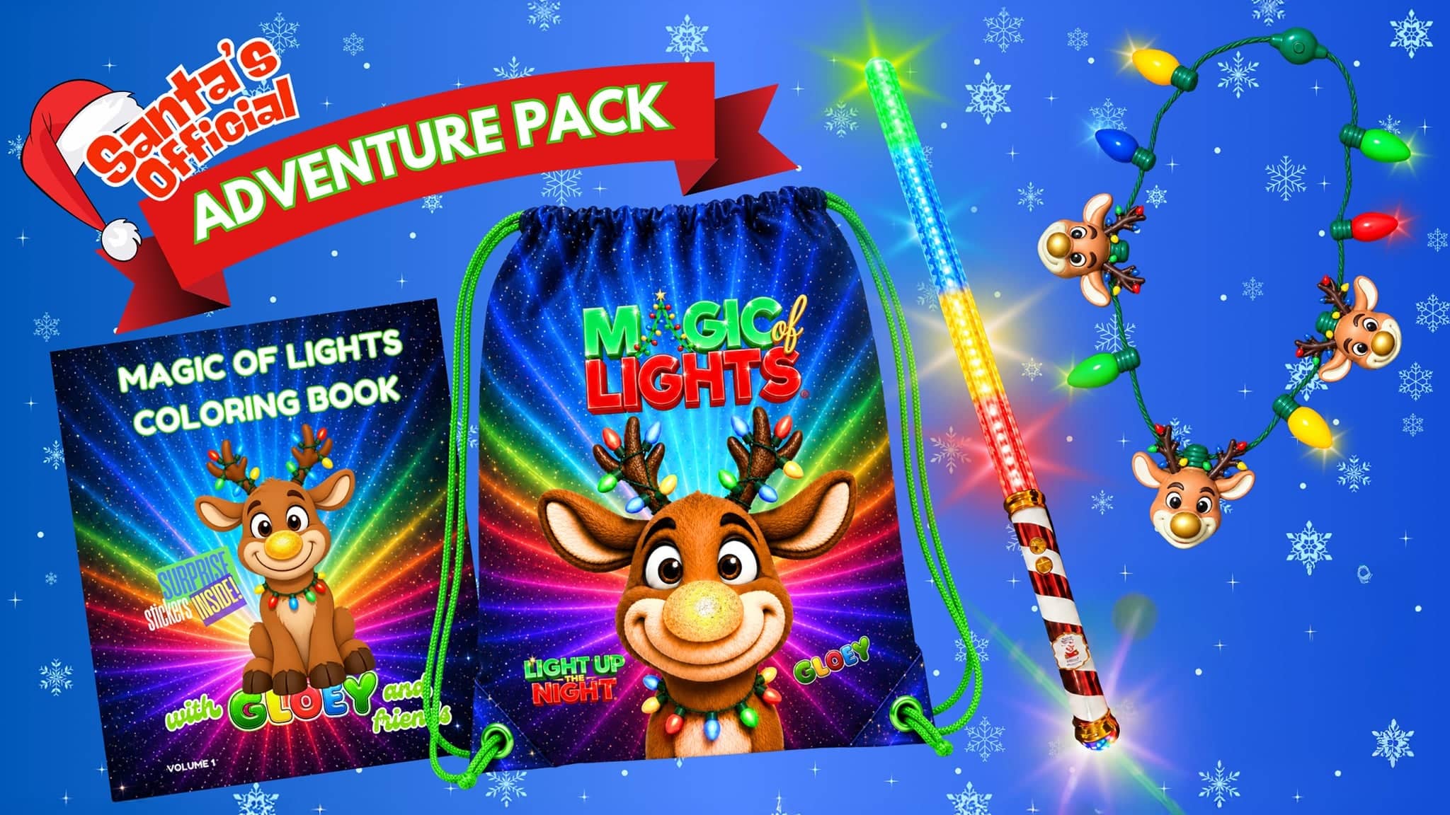 Magic of Lights - Santas Official Adventure Pack-NOT an Event Ticket