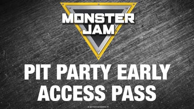 Monster Jam Pit Party: Early Access Pass