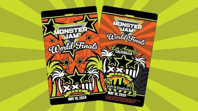 Monster Jam World Finals - Official Souvenir Tag