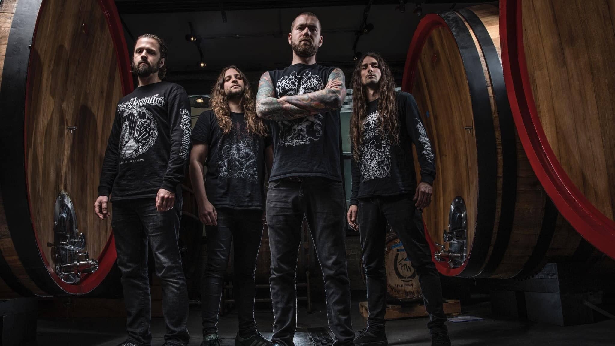 Revocation, Defeated Sanity, Fuming Mouth, Weeping