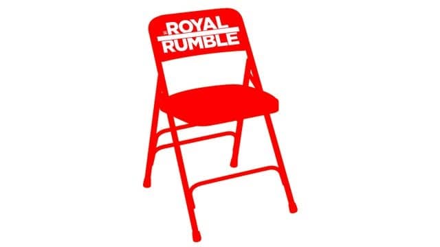 WWE Royal Rumble Commemorative Chair