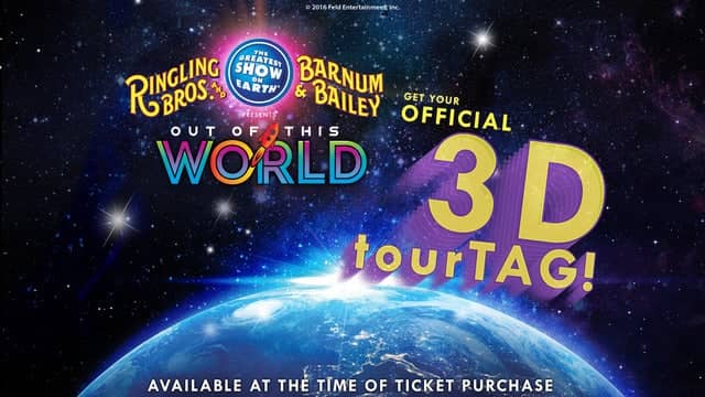 Ringling Bros. and Barnum & Bailey Presents Out Of This World - Official tourTAGS