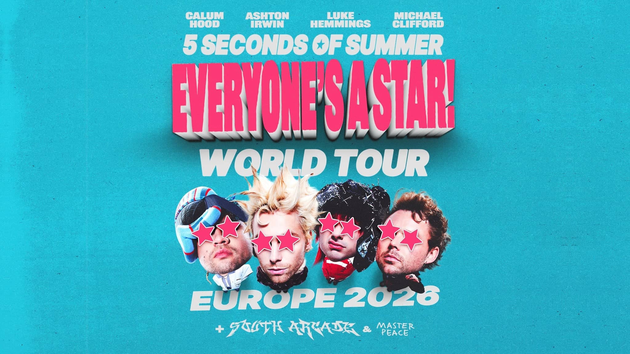 5 Seconds of Summer: EVERYONE'S A STAR! World Tour