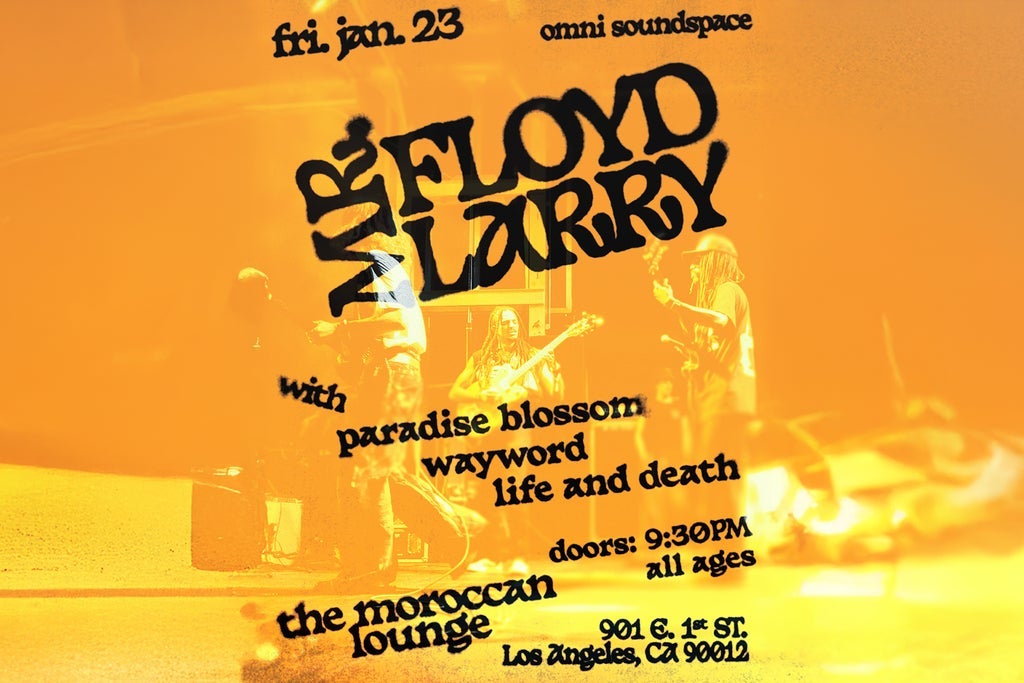 Mr Floyd Larry with Paradise Blossom, Wayword & Life and Death