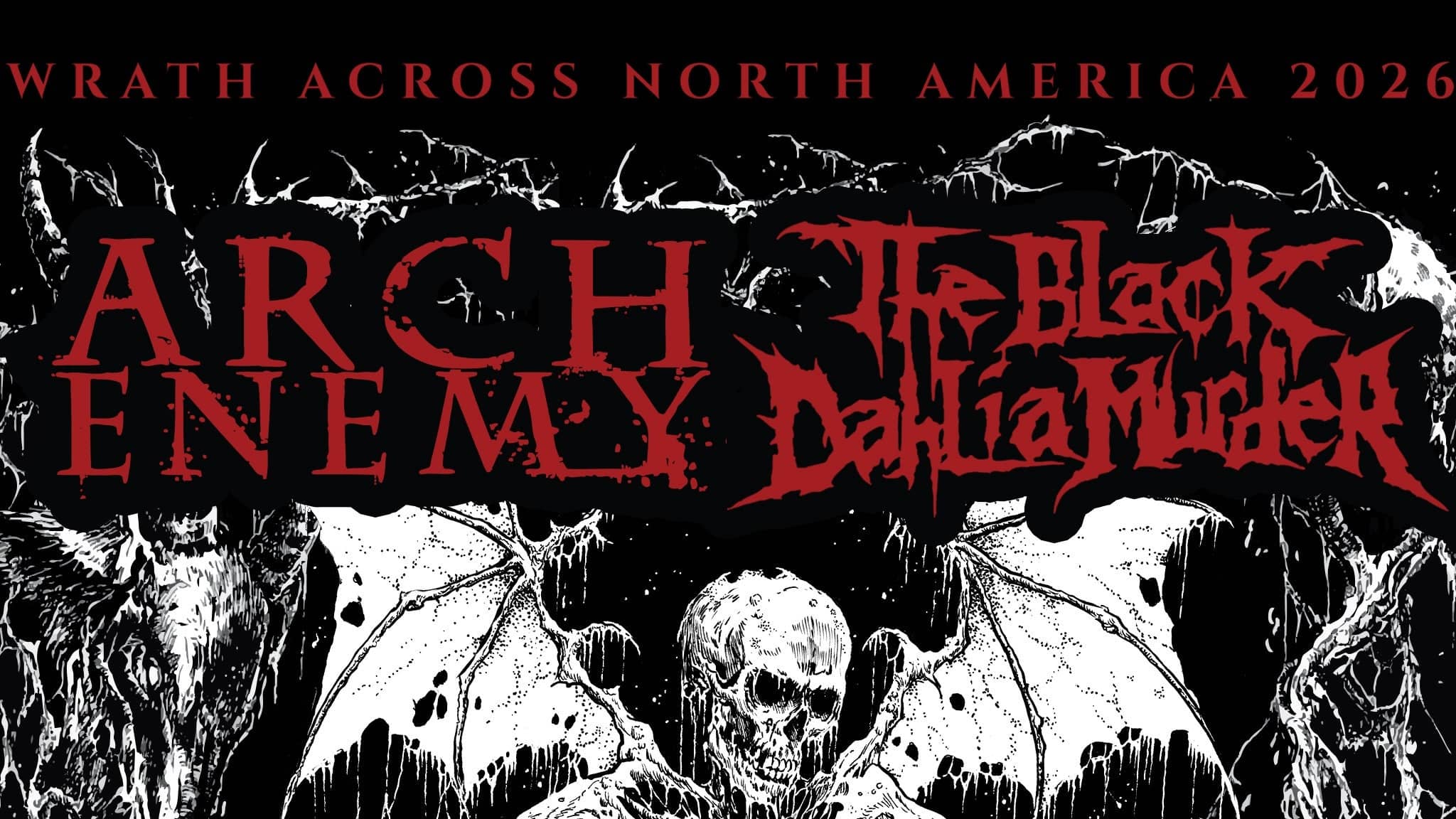 Arch Enemy & The Black Dahlia Murder - Wrath Across North America 2026