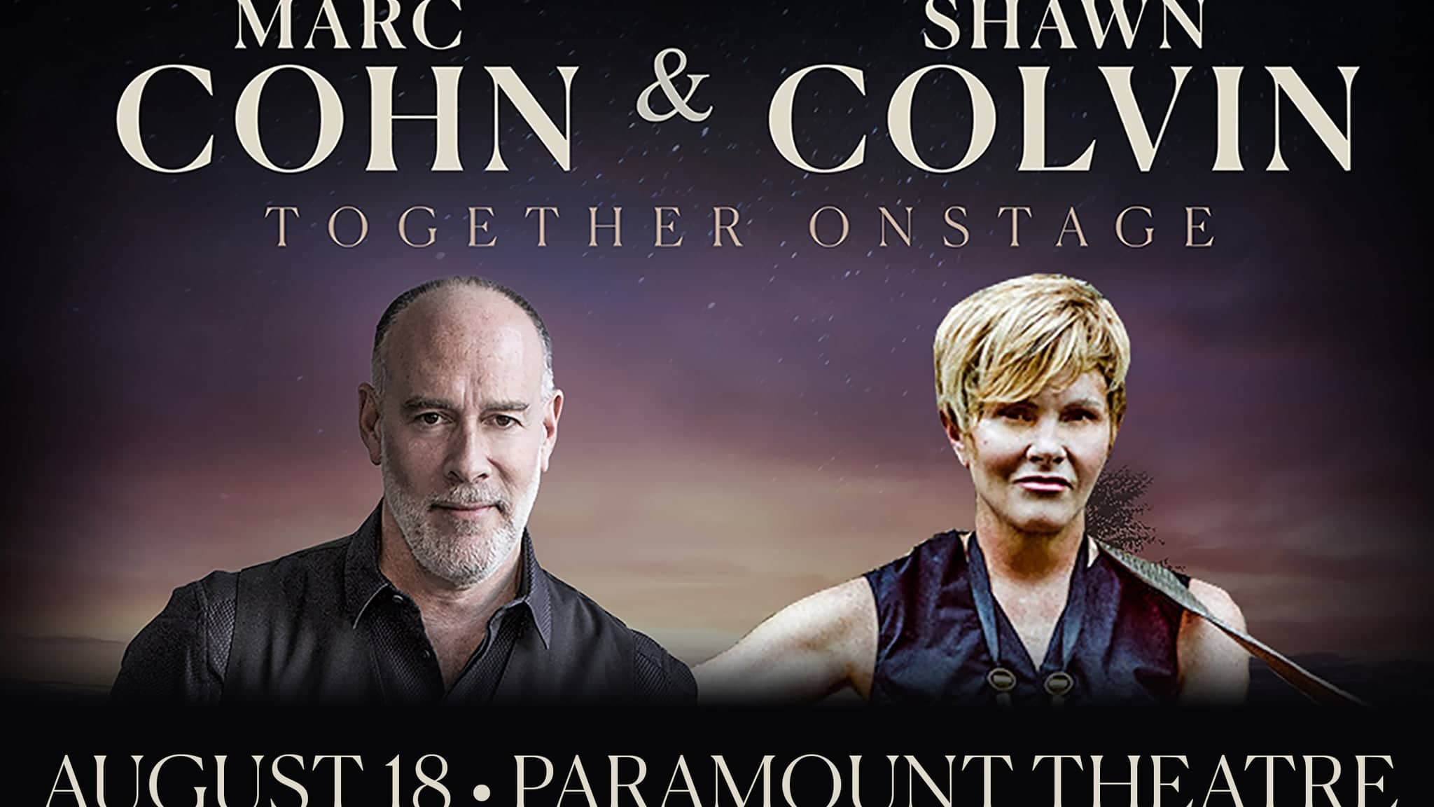 AEG Presents: An Evening with Marc Cohn & Shawn Colvin: Together in Co