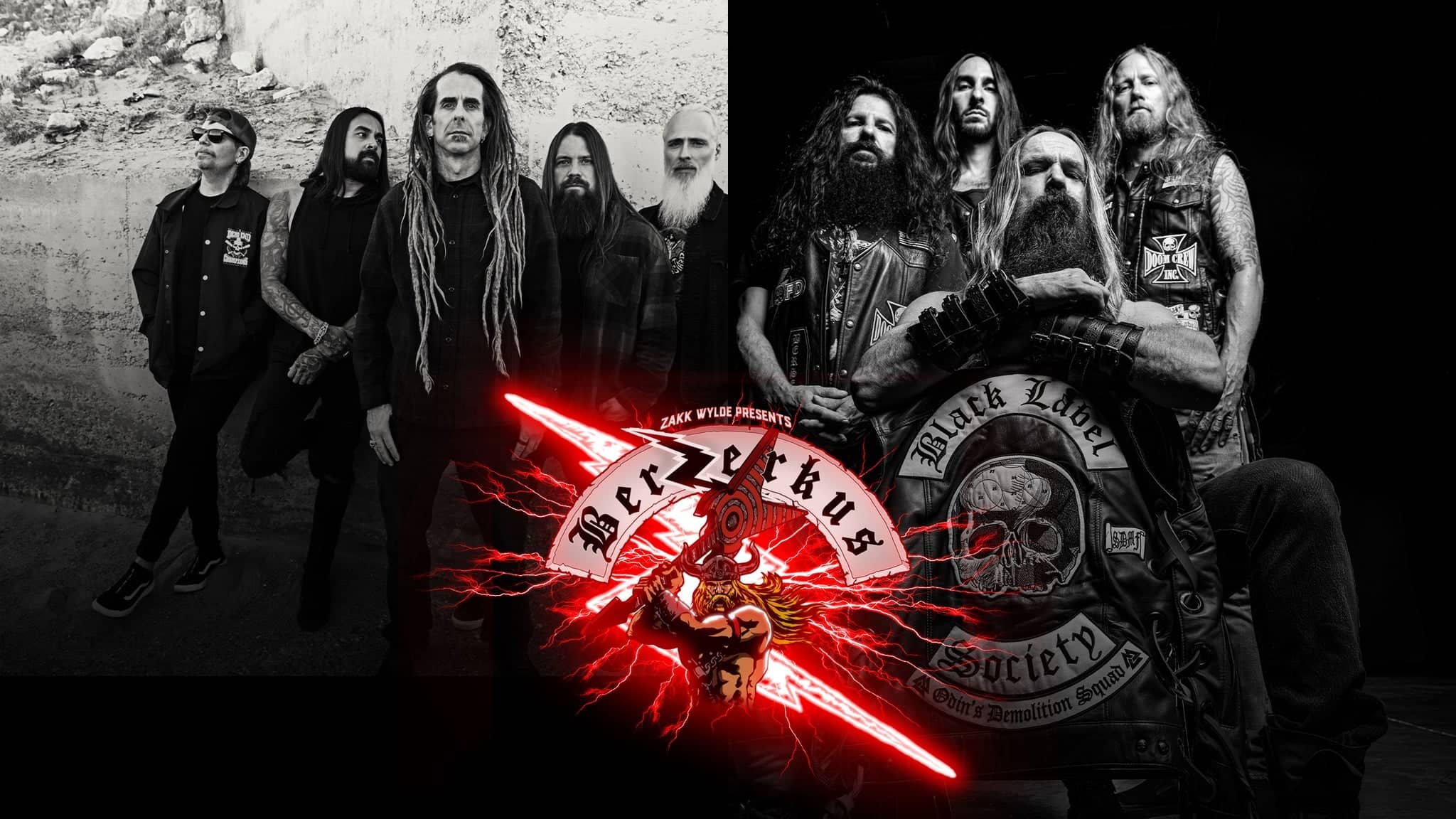 Berzerkus ft. Lamb of God, Black Label Society, Down & more