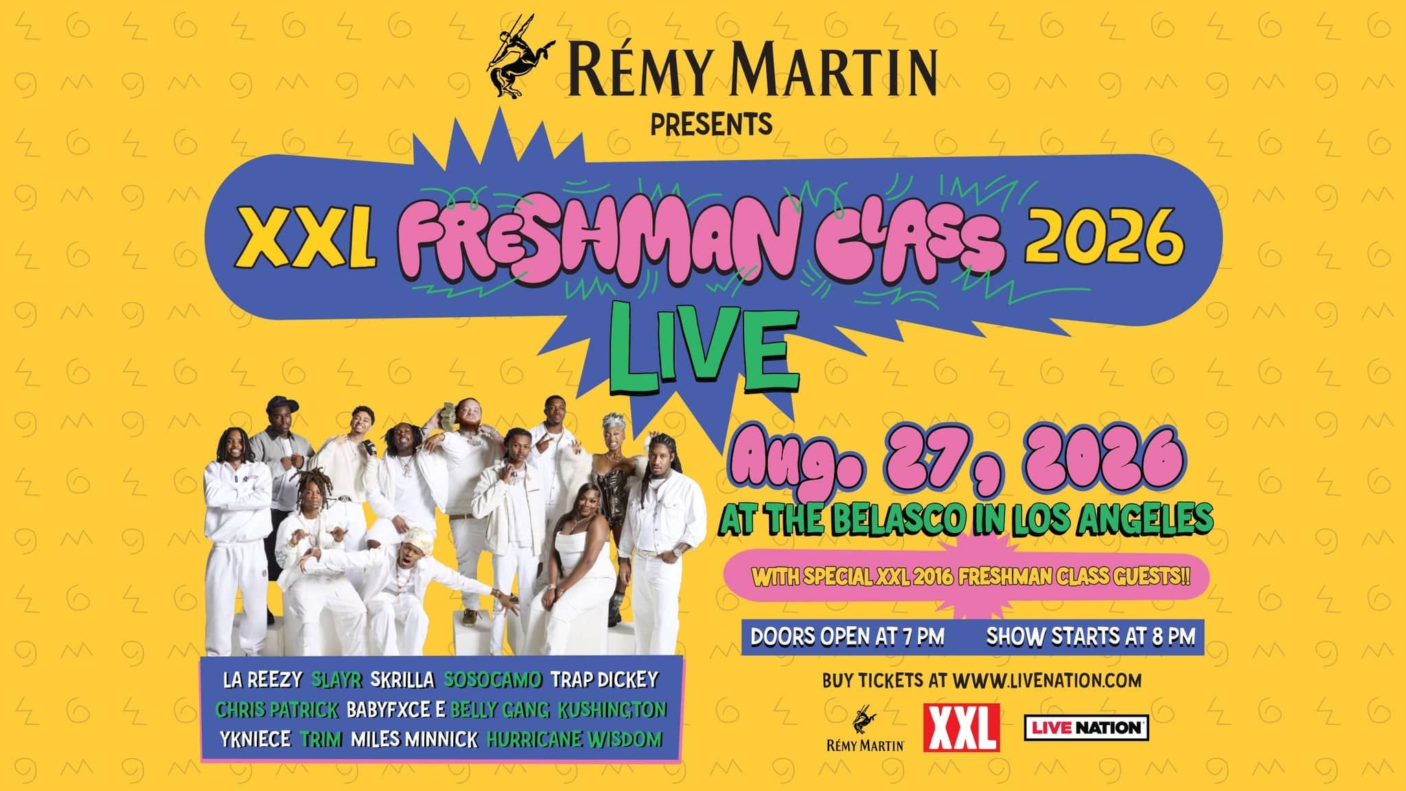 XXL Freshman Class 2026 LIVE