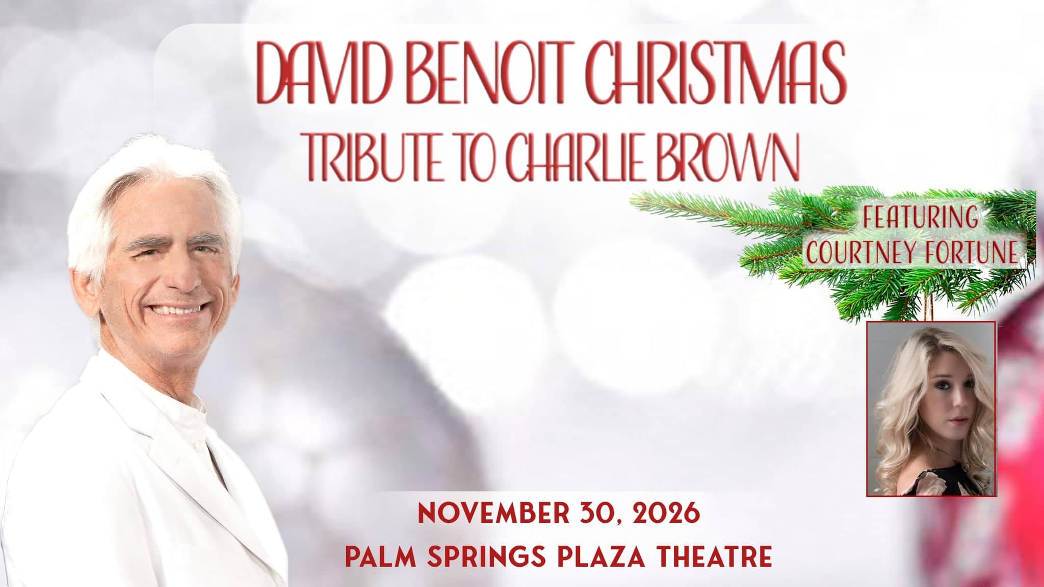 David Benoit Christmas Tribute to Charlie Brown, With Courtney Fortune