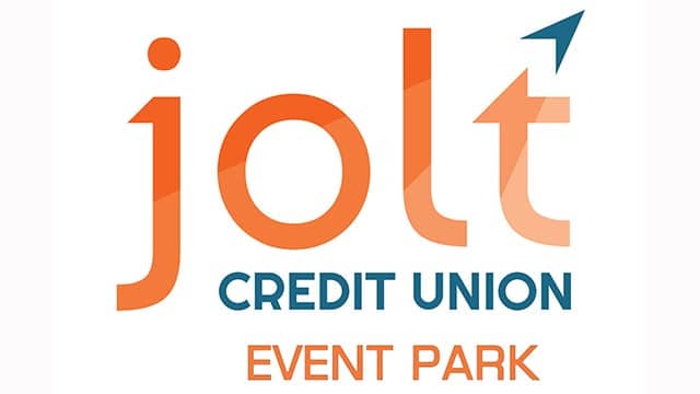 Jolt Credit Union Event Park across from The Dow Event Center