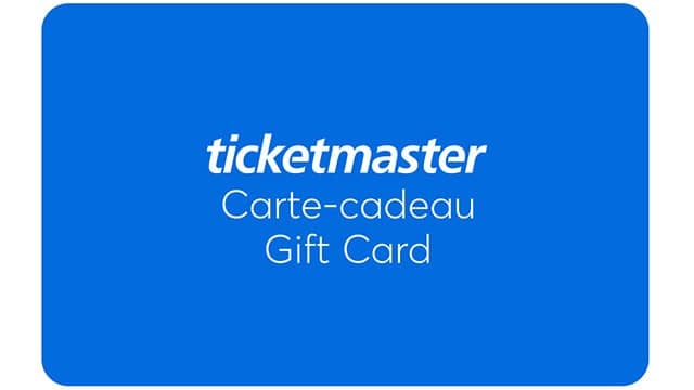 Carte-cadeau Ticketmaster